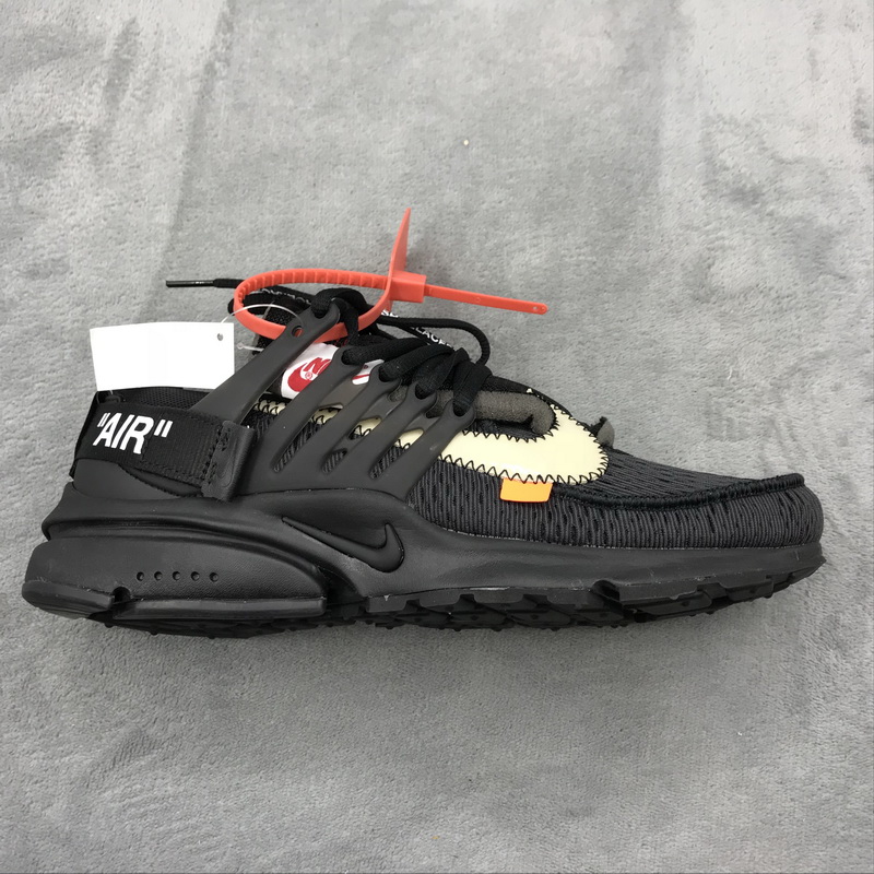 Authentic OFF-WHITE x Nike Air Presto Black